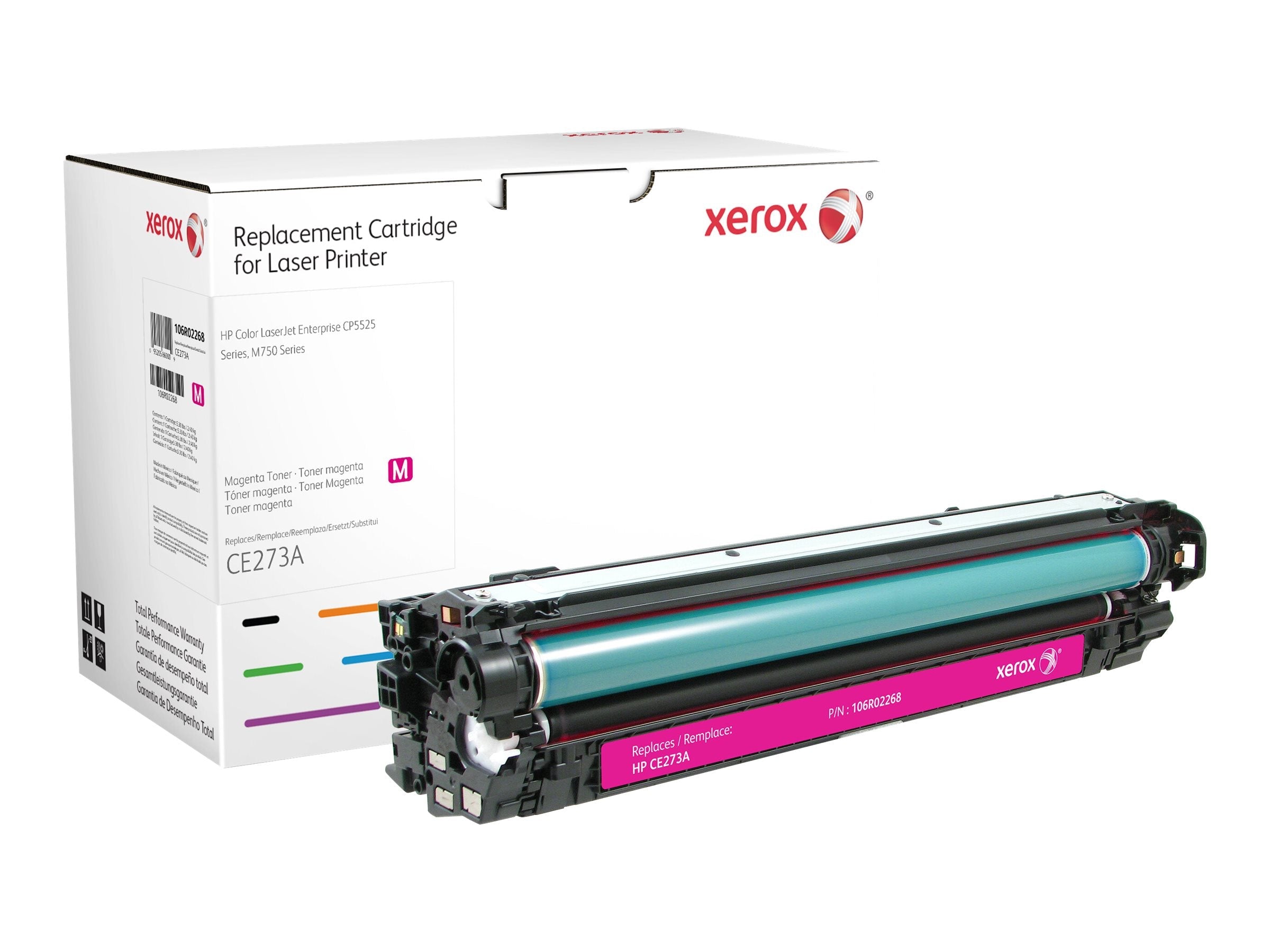 Avis complet : XEROX XRC TONER HP CLJ series CP5525 Magenta CE273A Autonomie 15000 impressions