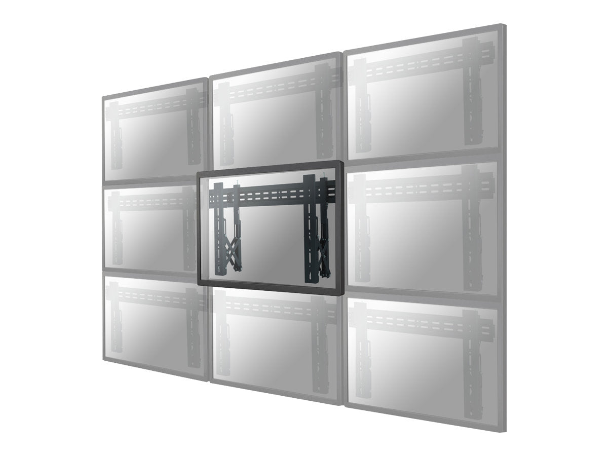 Mon expérience avec NEOMOUNTS LED-VW1000BLACK Support mural pour mur dimages 40-75p - extraire - max 50 kg