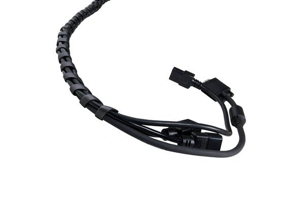 Zoom technique : DATAFLEX 33253 GUIDE-CABLES SPIRALE NOIR 25 m