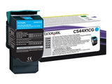 LEXMARK C544, X544 cartouche de toner cyan très haute capacité 4.000 pages pack de 1 retour programme