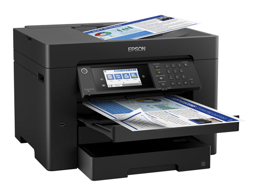 EPSON WorkForce WF-7830DTWF MFP colour ink-jet A3 297x420mm A3 25ppm print 500 sheets USB 2.0 LAN Wi-Fi