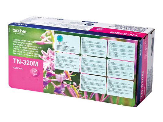 BROTHER TN-320 cartouche de toner magenta capacité standard 1.500 pages pack de 1