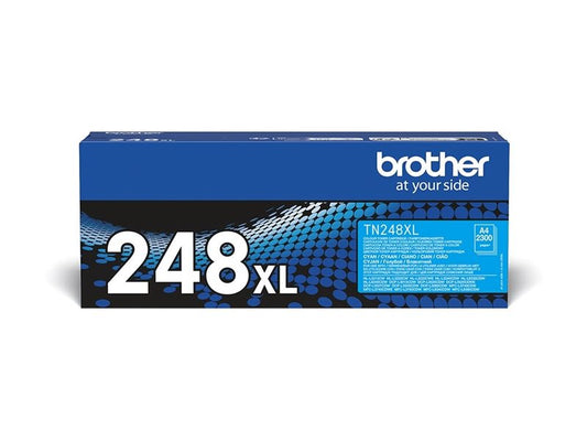 BROTHER TN248XLC Cyan Toner Cartridge ISO Yield 2300 pages