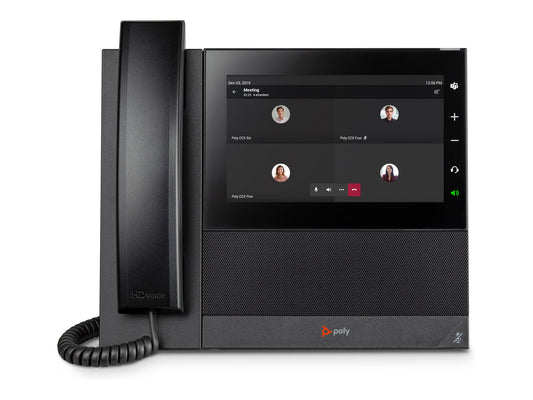 HP Poly CCX 600 Business Media Phone for Microsoft Teams and PoE-enabled