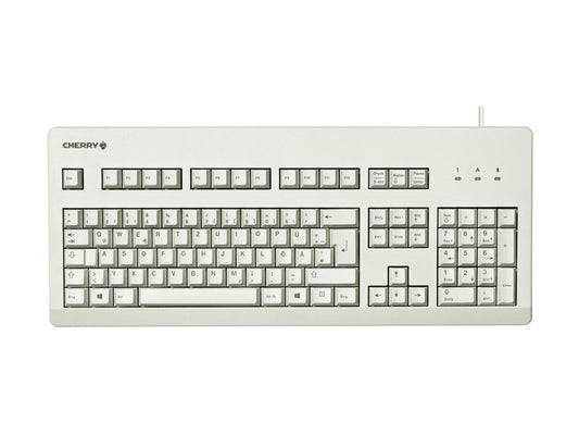 CHERRY STD Keyboard G80-3000 Klick USB grey (US)