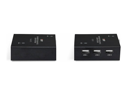 LINDY 300m Fibre Optic DisplayPort 1.2 & USB KVM Extender