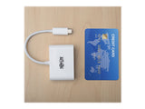 EATON TRIPPLITE USB-C to HDMI Adapter with USB-A Port and PD Charging HDCP White