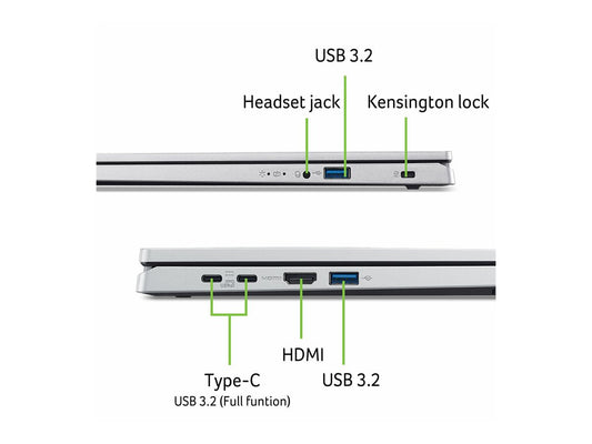 ACER Aspire Go 15 AG15-71P-56YF Intel Core i5-1334U 15.6p FHD 16Go DDR5 512Go SSD PCIe Intel UHD Graphics W11H