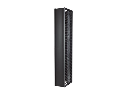 APC ValueLine Vertical Cable Manag 2 and 4 Post Racks 84p H X 12inch W Double-Sided with Doors
