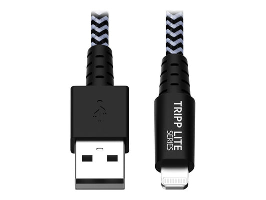 EATON TRIPPLITE Heavy-Duty USB-A to Lightning Sync/Charge Cable MFi Certified - M/M USB 2.0 3ft. 0.91m