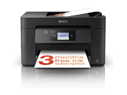 EPSON WorkForce Pro WF-3820DWF MFP colour ink-jet A4 21ppm print 250 sheets USB 2.0 LAN Wi-Fi USB host