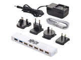 EATON TRIPPLITE 7-Port USB 3.0/USB 2.0 Combo Hub USB Charging 2 USB 3.0 & 5 USB 2.0 Ports