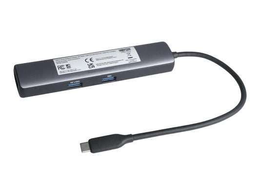 EATON TRIPPLITE USB-C Multiport Adapter 8K HDMI 3 USB Hub Ports Gigabit Ethernet 100W PD Charging HDR HDCP 2.3