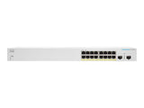 CISCO Business Switching CBS220 Smart 16-port Gigabit PoE 130W 2x1G SFP uplink