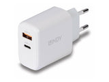 LINDY 65W USB Type A & C GaN Charger