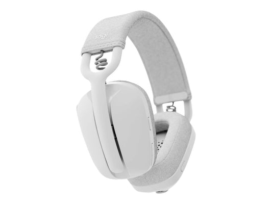 LOGITECH Zone Vibe 100 Headset full size Bluetooth wireless off-white