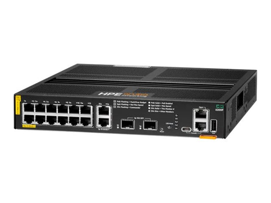HPE Aruba 6200F 12G Class4 PoE 2G/2SFP+ 139W (EN)