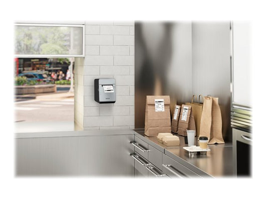 EPSON TM-L100 101 USB + Ethernet + Serial Black PS EU Liner-Free