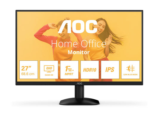 AOC Q27B35E 27p QHD IPS 75Hz 4ms 300cd/m2 HDMI DP