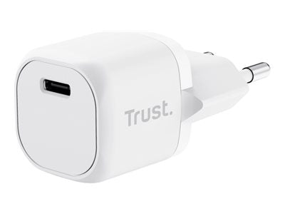 TRUST 20W Ultra-Compact PD USB-C Charger White