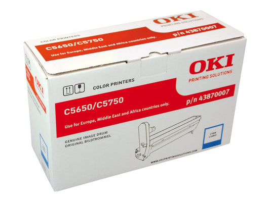 OKI C5650, C5750 tambour cyan capacité standard 20.000 pages pack de 1