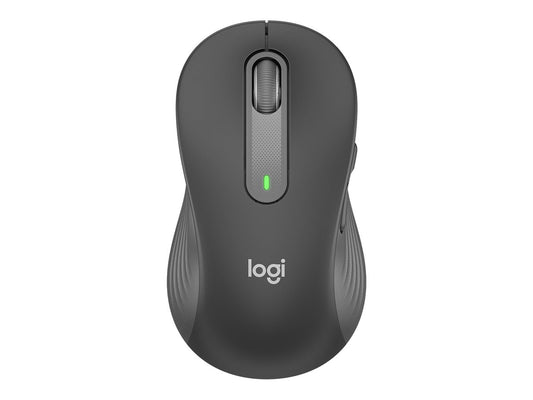 LOGITECH Signature M650 L LEFT Mouse large size left-handed optical 5 buttons wireless Bluetooth 2.4 GHz GRAPHITE