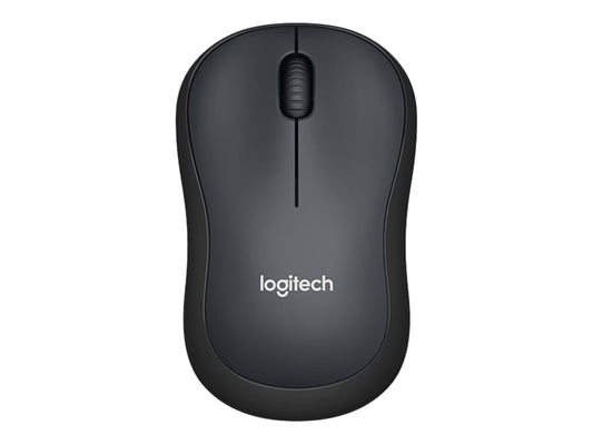 LOGITECH M220 Silent Mouse optical 3 buttons wireless 2.4 GHz USB wireless receiver charcoal