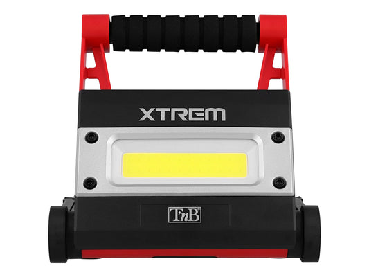 TNB XTREMWORK Floodlight With Powerbank Black