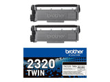 BROTHER TN2320 TWIN-pack black toners BK 2600pages/cartridge