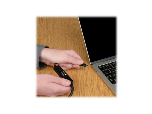 EATON TRIPPLITE USB-C to DisplayPort Active Adapter Cable M/M 4K 60 6ft. 1.8m