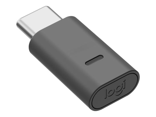 LOGITECH Zone Vibe Wireless Headset full size Bluetooth wireless USB-C via Bluetooth adapter graphite Certified for Microsoft Teams