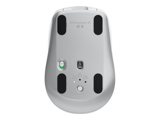 LOGITECH MX Anywhere 3S Mouse optical 6 buttons wireless Bluetooth pale grey