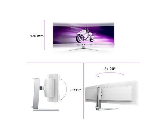 PHILIPS 49M2C8900L/00 48.8p QD-OLED 5120x1440 144Hz HDMI