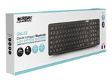 URBAN FACTORY Clavier Bluetooth & 2.4GHZ avec batterie rechargeable (micro usb) AZERTY