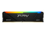KINGSTON 128Go 3600MT/s DDR4 CL18 DIMM Kit of 4 FURY Beast RGB