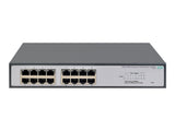 HPE 1420 16G Commutateur Switch non géré 16 x 10/100/1000 de bureau Montable sur rack