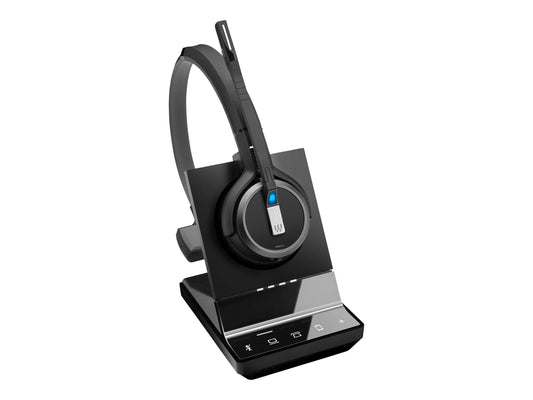 EPOS IMPACT SDW 5035 EU/UK/AUS Wireless DECT Headset monaural with base station for phone mobile and PC incl BTD 800 BT dongle