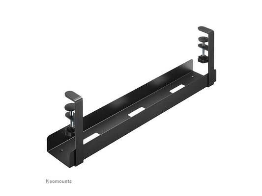 NEOMOUNTS Cable Management Tray max 5kg. clamp-on design universal black