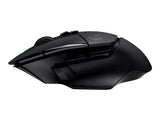 LOGITECH G G502 X LIGHTSPEED Mouse optical 8 buttons wireless 2.4 GHz USB LOGITECH LIGHTSPEED receiver black