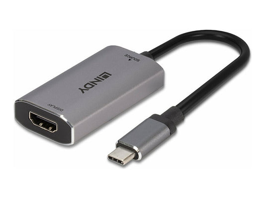LINDY USB Type C to HDMI 8K Converter Connect an 8K HDMI display to your computers USB Type C port