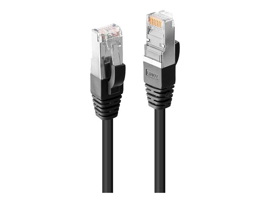 LINDY S/FTP Cat.6 Cable Black 10m LSOH incl. Testprotocol