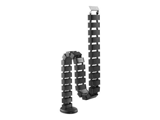 TNB ERGO Line Hinged Cable Guide With Metal Base Optimal Management Of Office Cables Cable Guide With Detachable Spine