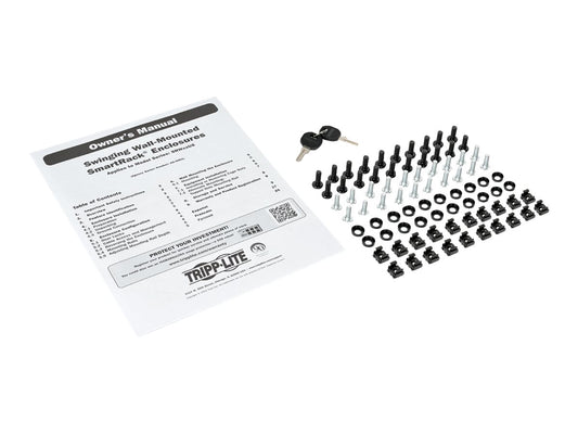 EATON Wall-mounted SmartRack 12U Enclosure L. 600mm D.650mm Rear Hinges