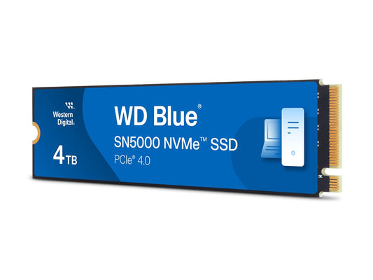 WD Blue SN5000 NVMe SSD 4To M.2 2280 PCIe Gen4