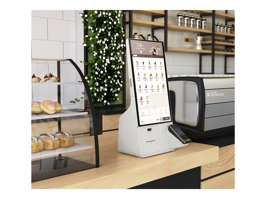 SAMSUNG Kiosk 24p Self ordering Display FullHD 250 nits 10 point Capacitive touch Touch out USB RJ45 ethernet 3W speaker