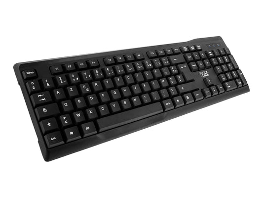 TNB COMBO Bridge Wireless Keyboard + Mouse Combo Azerty Robust And Compact Products Wireless Keyboard With 105 Comfort Keys