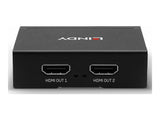 LINDY HDMI 4K Splitter 2 Port 3D 2160p30 HDTV up to 1080p und 4K 36/12 Bit HDCP 1.4