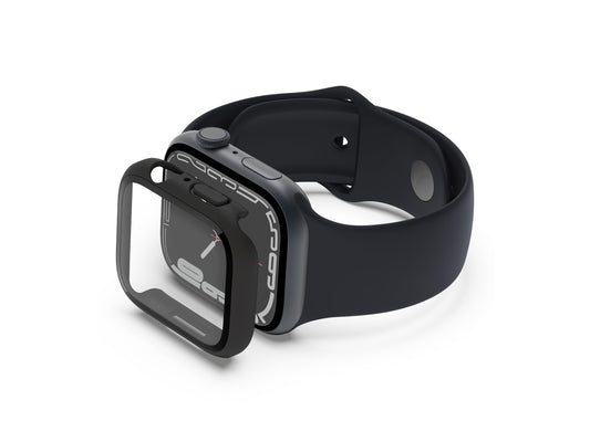 BELKIN TemperedCurve Bumper Screen Protector - Series 4-9/SE - BLK 44/45mm