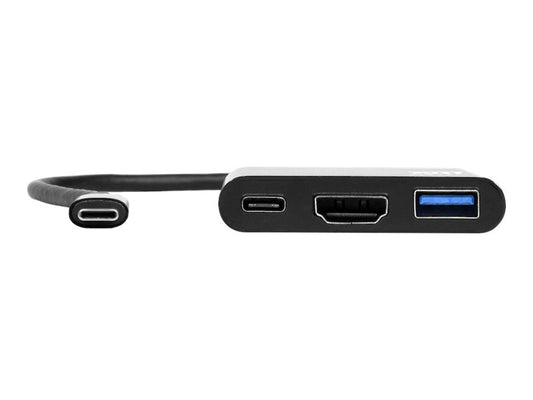 PORT DESIGNS Docking Mini Type C HDMI + USB3 + USB-C DP