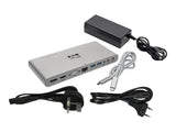 EATON TRIPPLITE USB-C Dock Triple Display - 4K HDMI/DisplayPort VGA USB 3.2 Gen 1 USB-A/USB-C Hub GbE 100W PD Charging International
